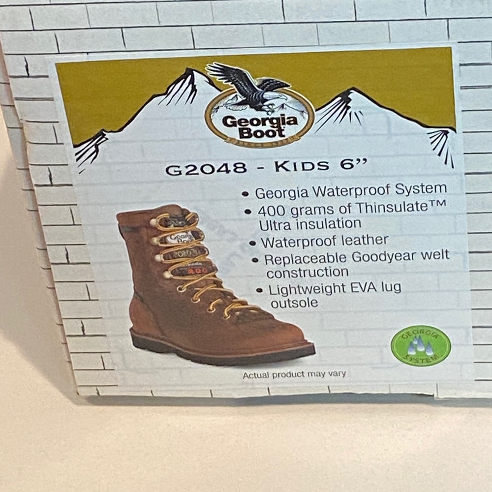 Georgia work boots women’s size 7 Brown Waterproof Leather Boots